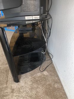 Jvc projection tv + entertainment center combo OBO