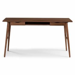 Article Culla 55" Desk - Walnut