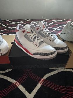 Air Jordan 3 retro fire red- black Men size 11 $220