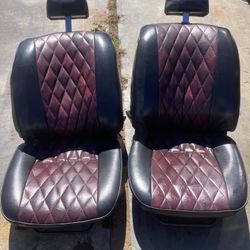 Wow Near Pristine Set Of Seats 1979 Triumph TR7 W Rails Recliners 1980 English Sports Car
