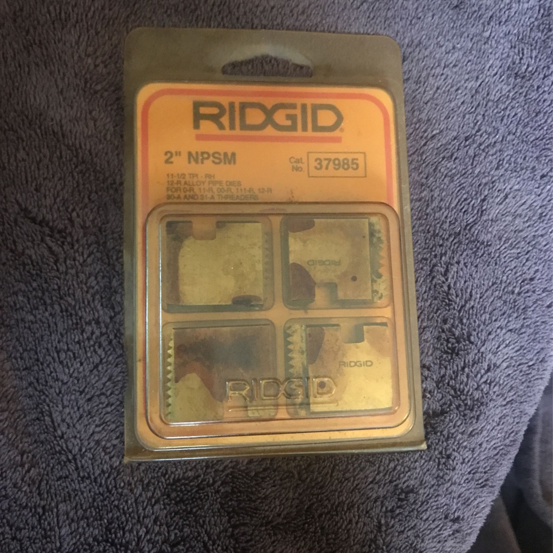 2” Rigid Dies