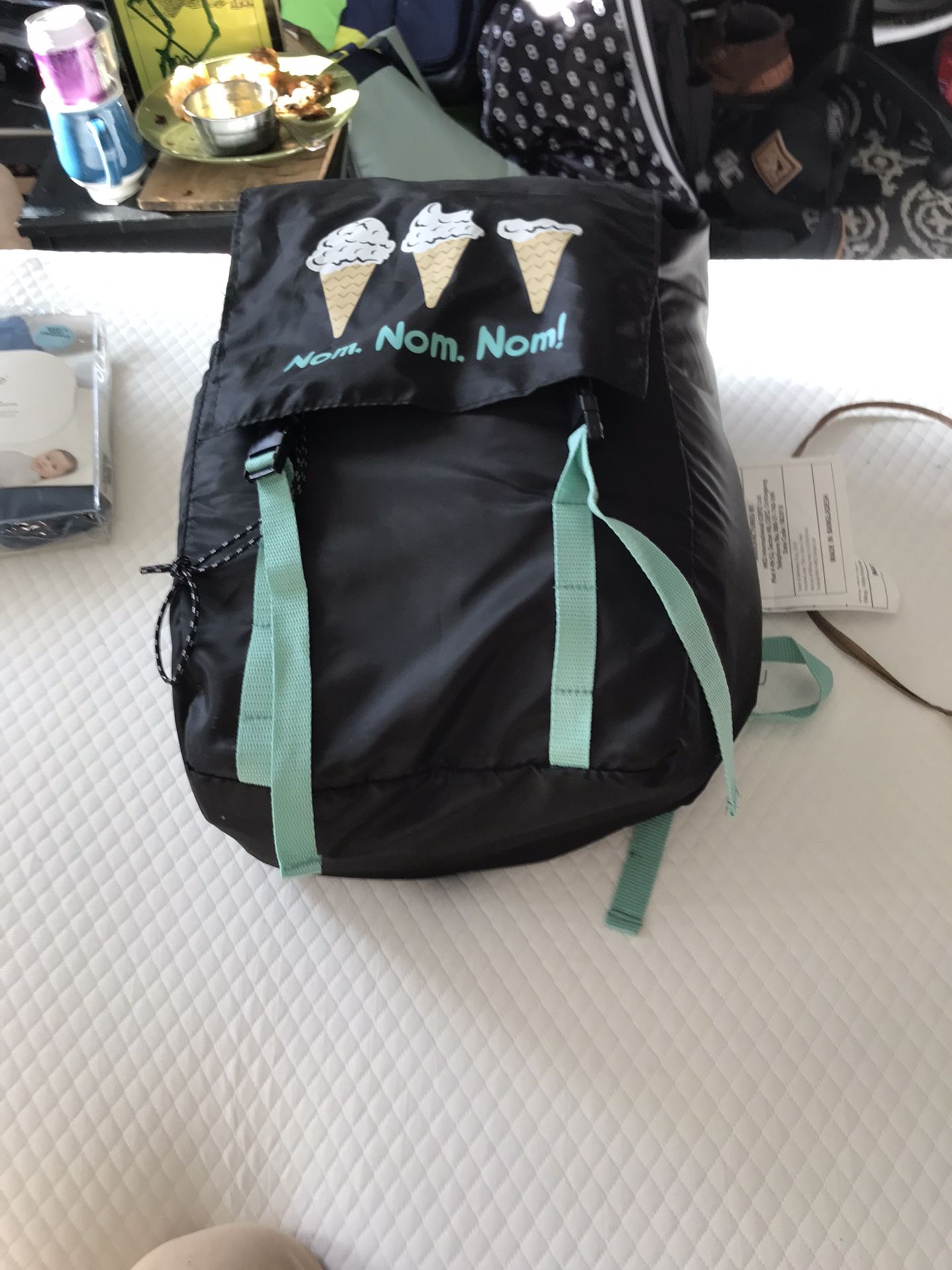 Tent Chair Sleeping Bag And Back Pack