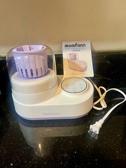 Momfann Bottle Warmer, Milk Warmer Fast Heating for Breastmilk, Waterless Baby Bottle Warmer with Shake Function