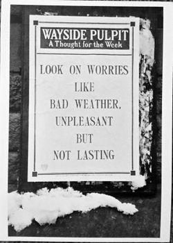 Nostalgic - Postcards - Wayside Pulpit