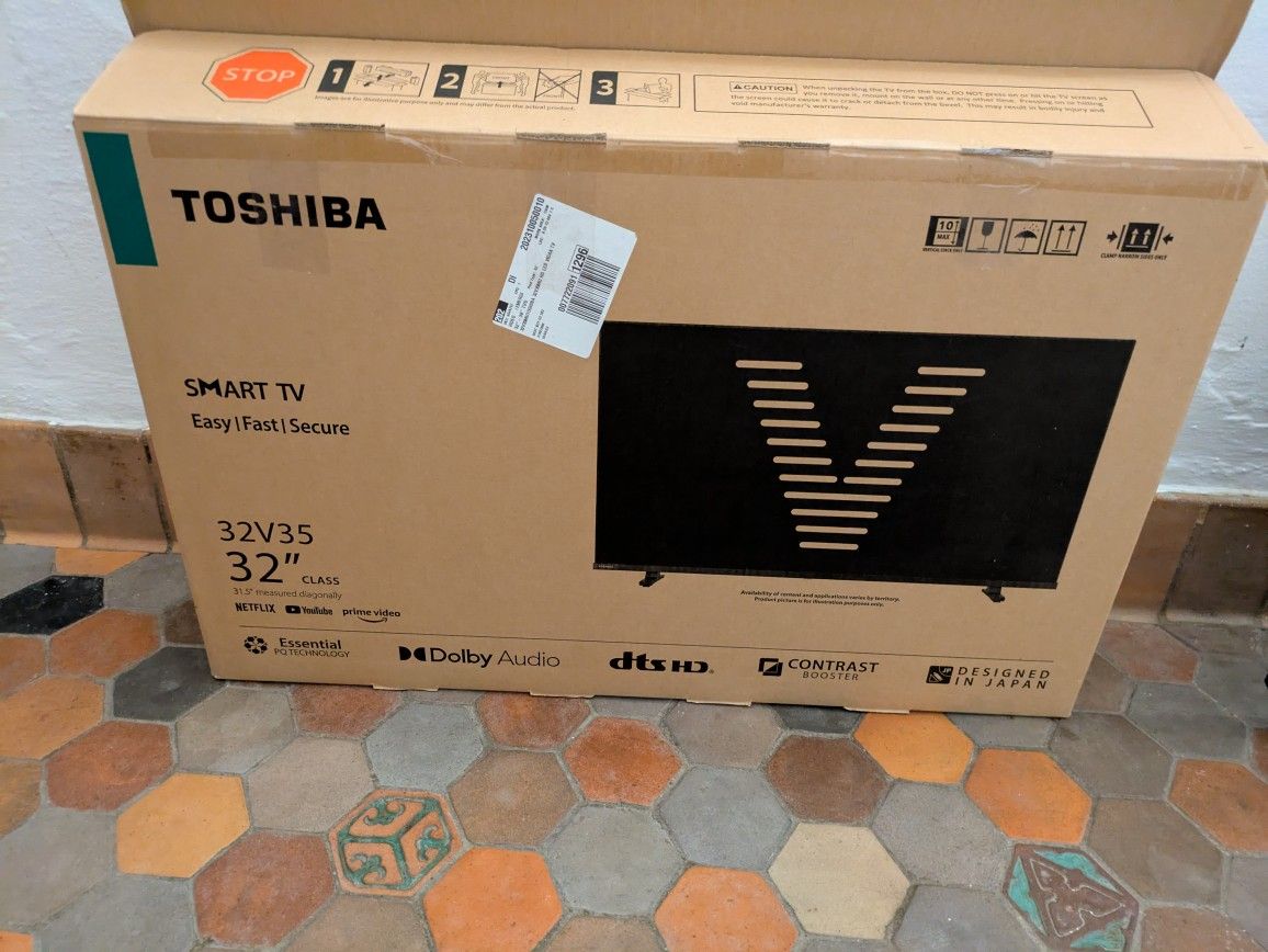New Toshiba 32 Inch Smart TV