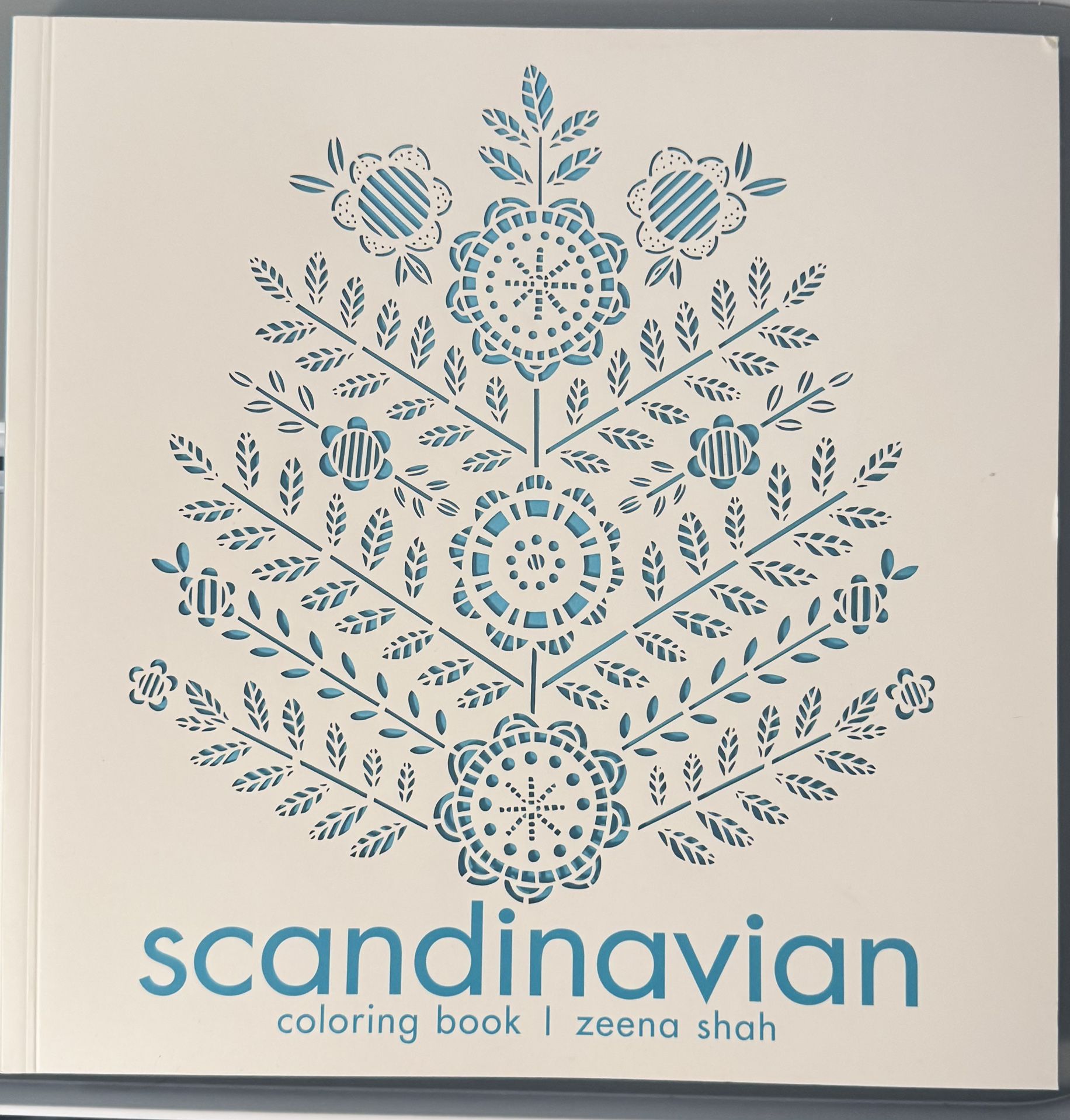 Scandinavian Coloring Book by Zeena Shah