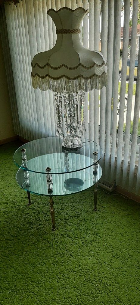 Vintage Living Room Table Lamp