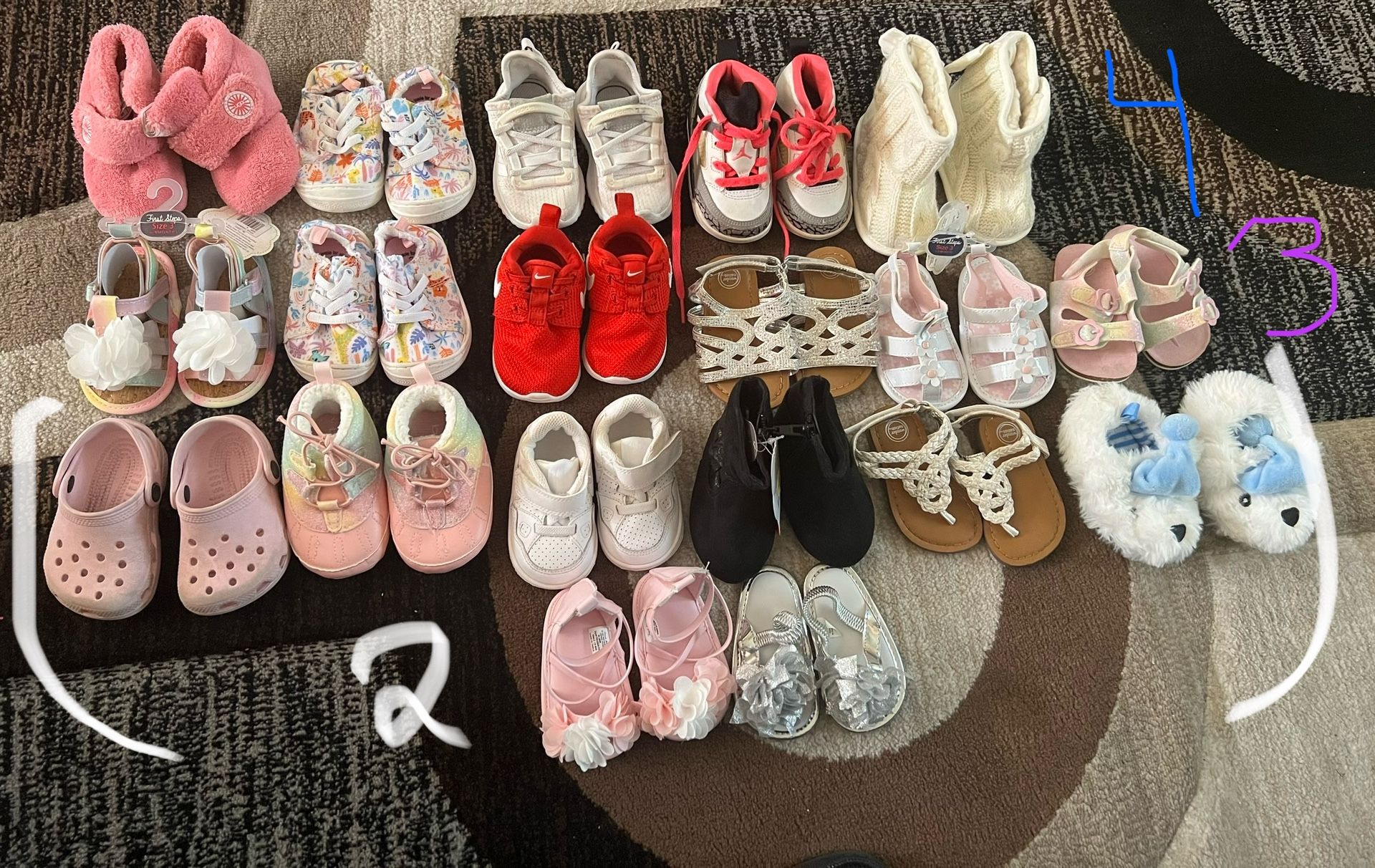 Sizes 2-3-4 NEED GONE
