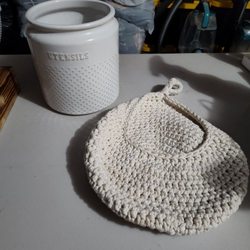 Utensils Holder And Hanging Fruit Basket $12 For Both