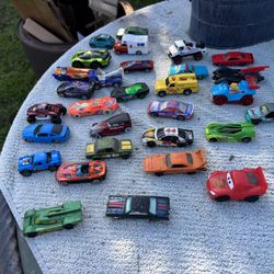 Assortment Of Hot Wheel, Cars, And Other Cars