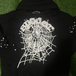 Black And White Spider Hoodie