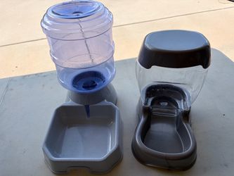 Dog feeder - water & food dispensers
