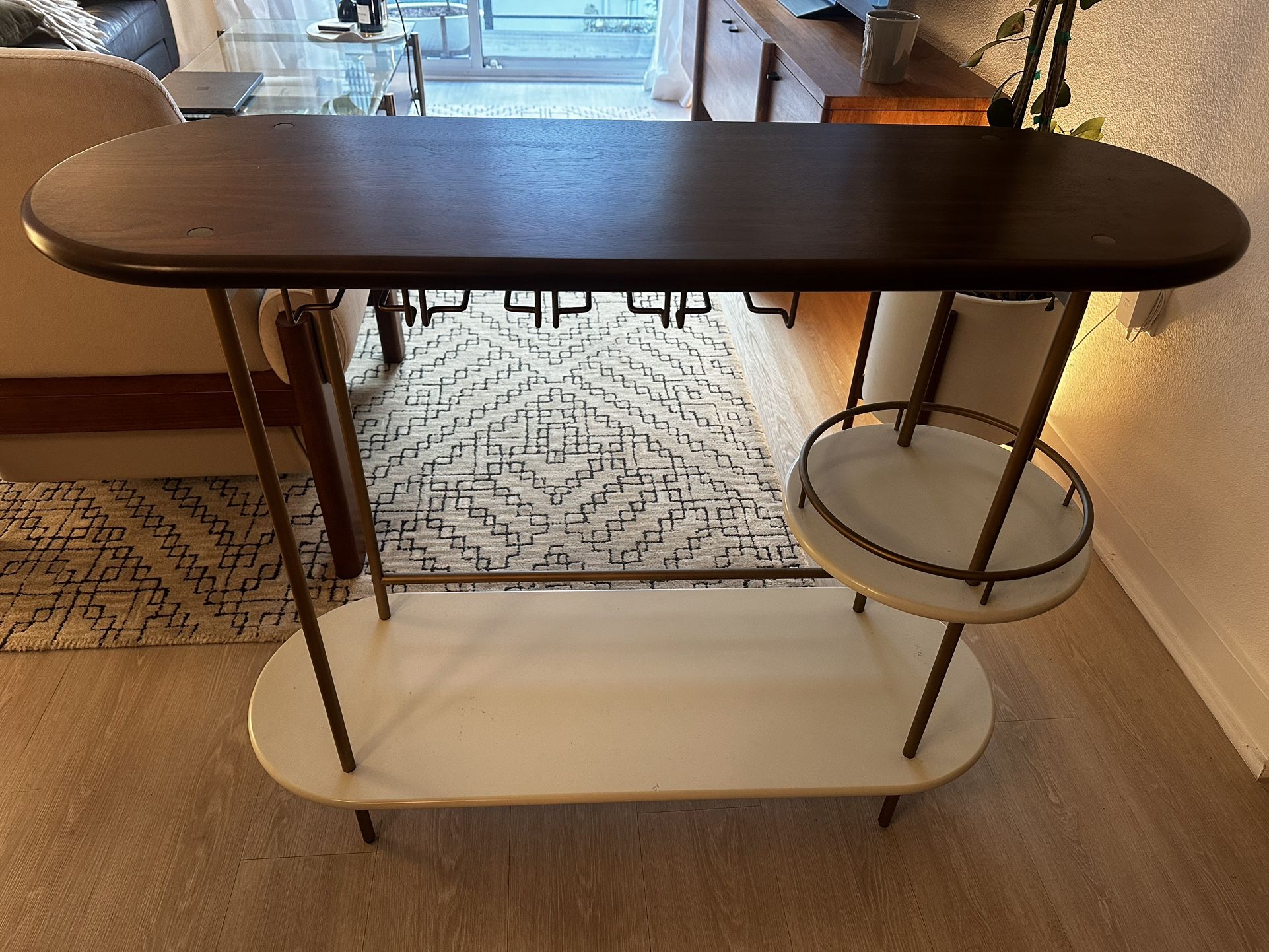 West Elm Tiered Bar Console
