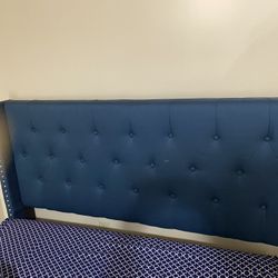 Queen Size Headboard With Leg Board
