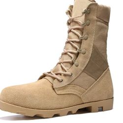 MILITARY HIGH TOP BOOTS 