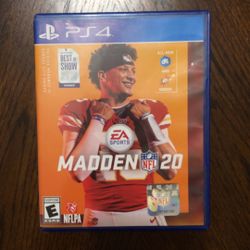 Madden NFL 20 PS4
