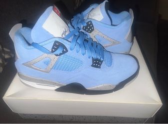 University blue Jordan 4s