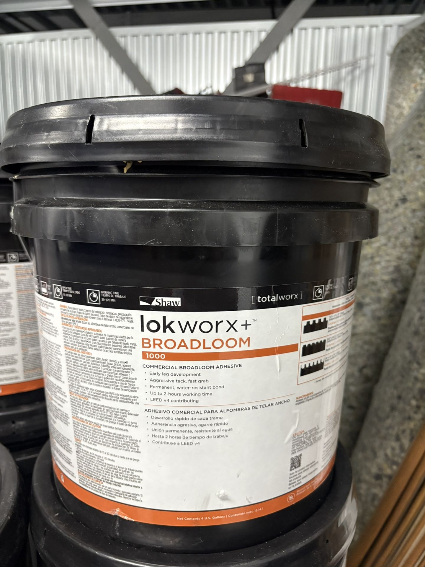 Lokwrok + Broadloom Adhesive