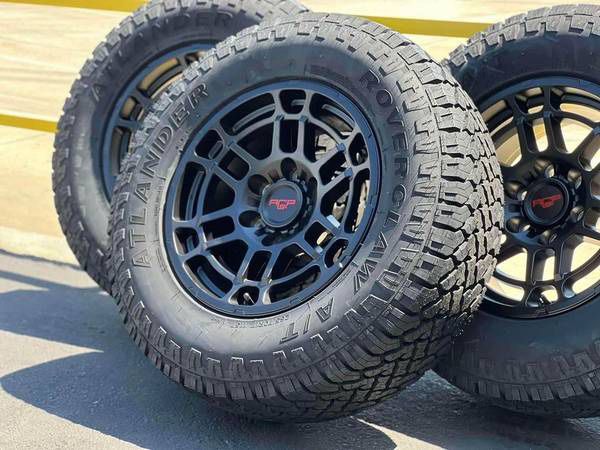 17” 6 lug rims Toyota TRD PRO wheels tires 265/70r17 6x5.5 Tacoma