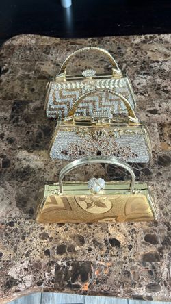 Gold Hard Purse 