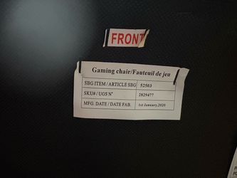 Used Gaming /Office Chair from staples