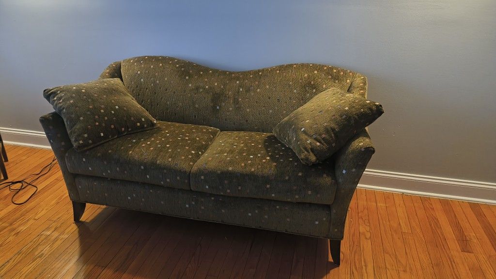 Adorable Small Space Loveseat Couch