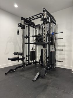 Home Gym Equipment – All-in-One Smith Machine, Squat Rack, Cable System