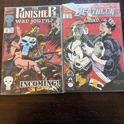 18 Comic Books - Punisher, Wolverine, Deathlok