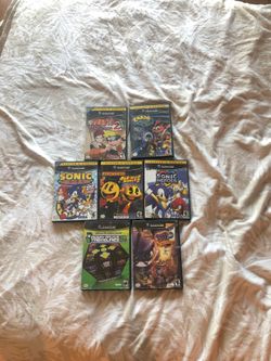 retro gamecube games for sale. (naruto,crash,sonic,sonicheroes,pac-man,arcadetreasure,spyro)