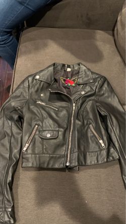 Leather jacket H&M (S)