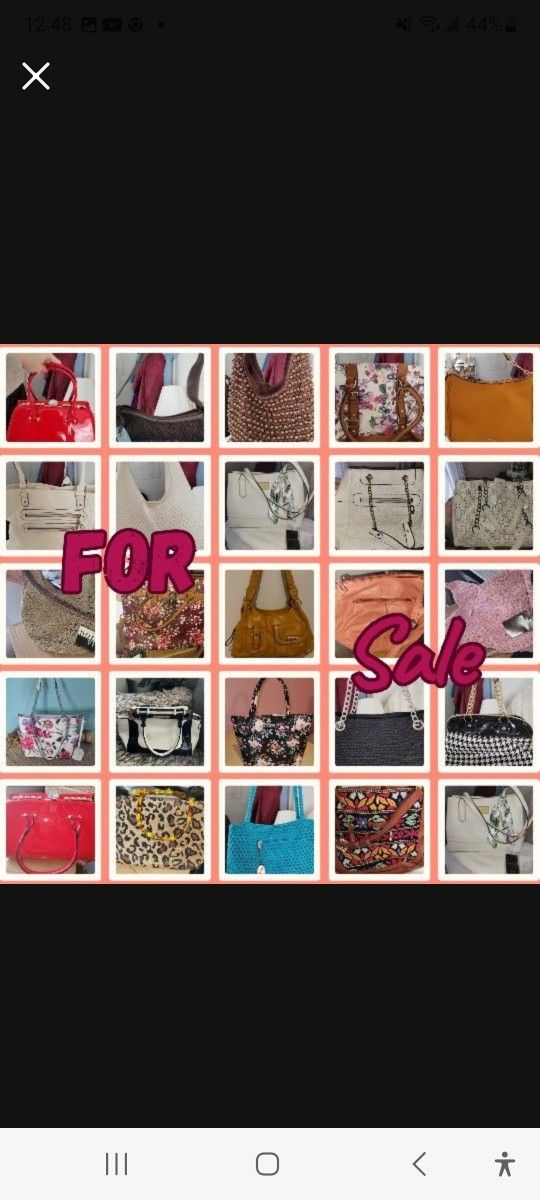 Huge Bundle Od Womens New & Like-New Bags