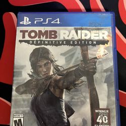 Tomb Raider Definitive Edition For PS4 