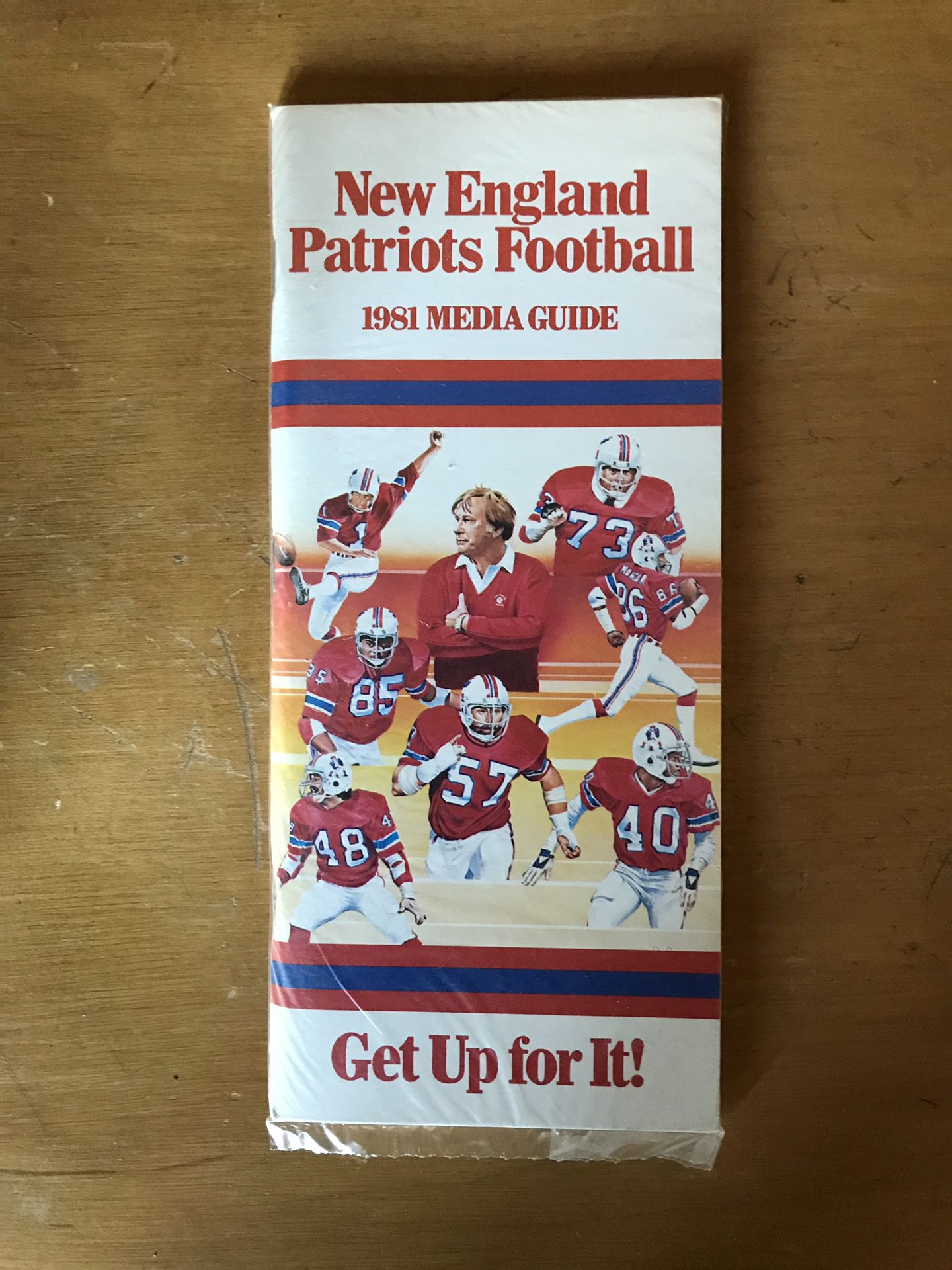 New England Patriots Vintage NFL Media Guides