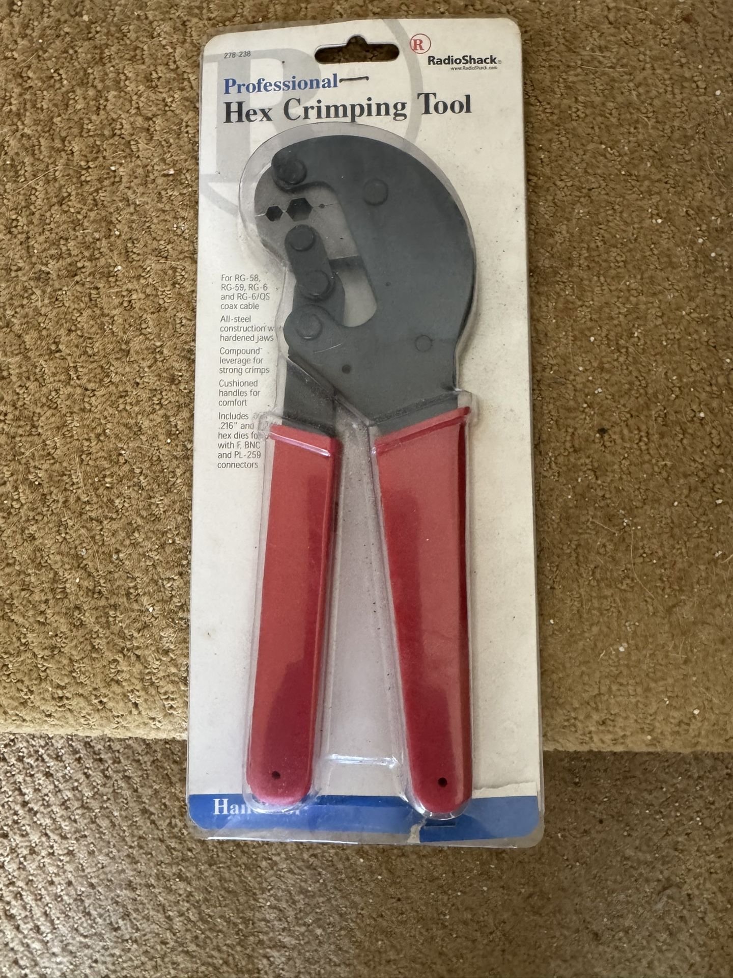 Brand New Hex Crimping Tool, MINT!