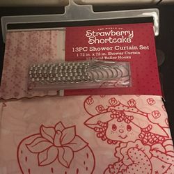 Strawberry Shortcake Shower Curtain