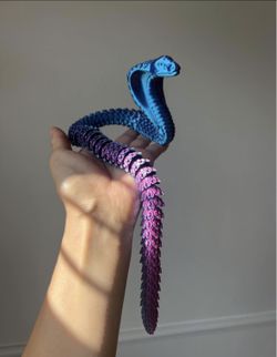 Articulated cobra snake