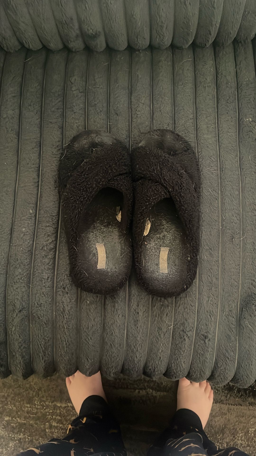 Black Slippers