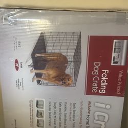 Folding Cage For Large Dogs