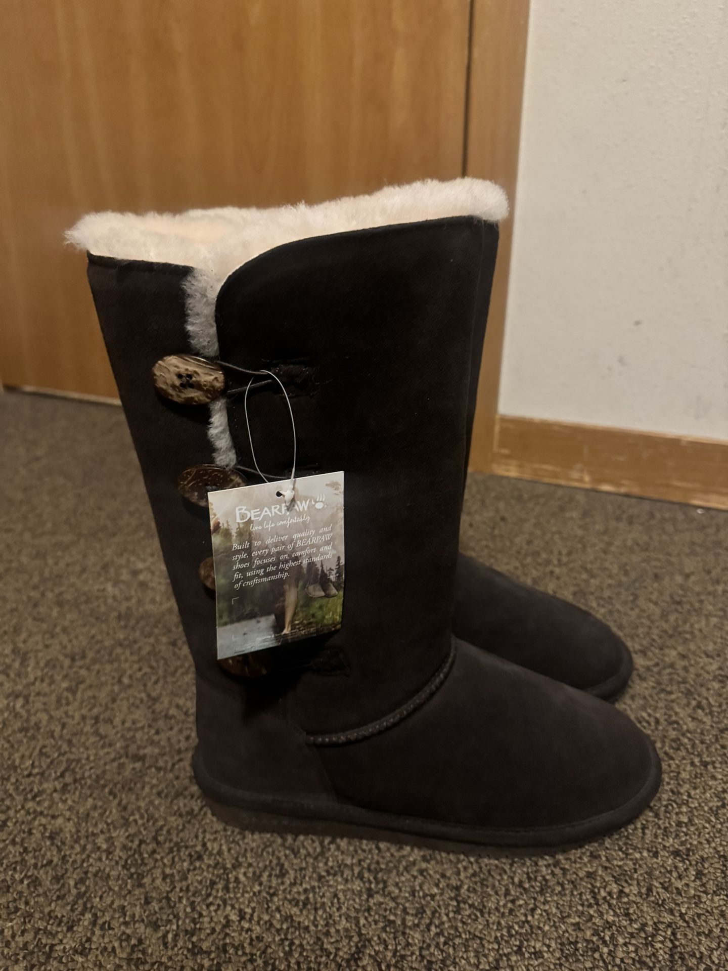 Brand New Dark Brown Bearpaws