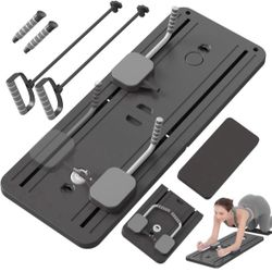 Pilates Board, Multifunctional Abdominal Board, Ab Core Trainer, Black