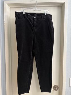 Talbots Black Corduroy Pants
