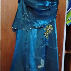 Shimmer Blue Elegant Dress *Brand New*