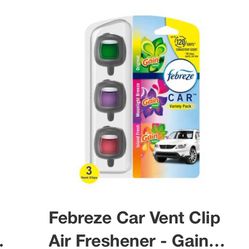 Febreze Car Vent Clip Air Freshener