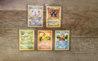 Shadowless Pokémon Lot