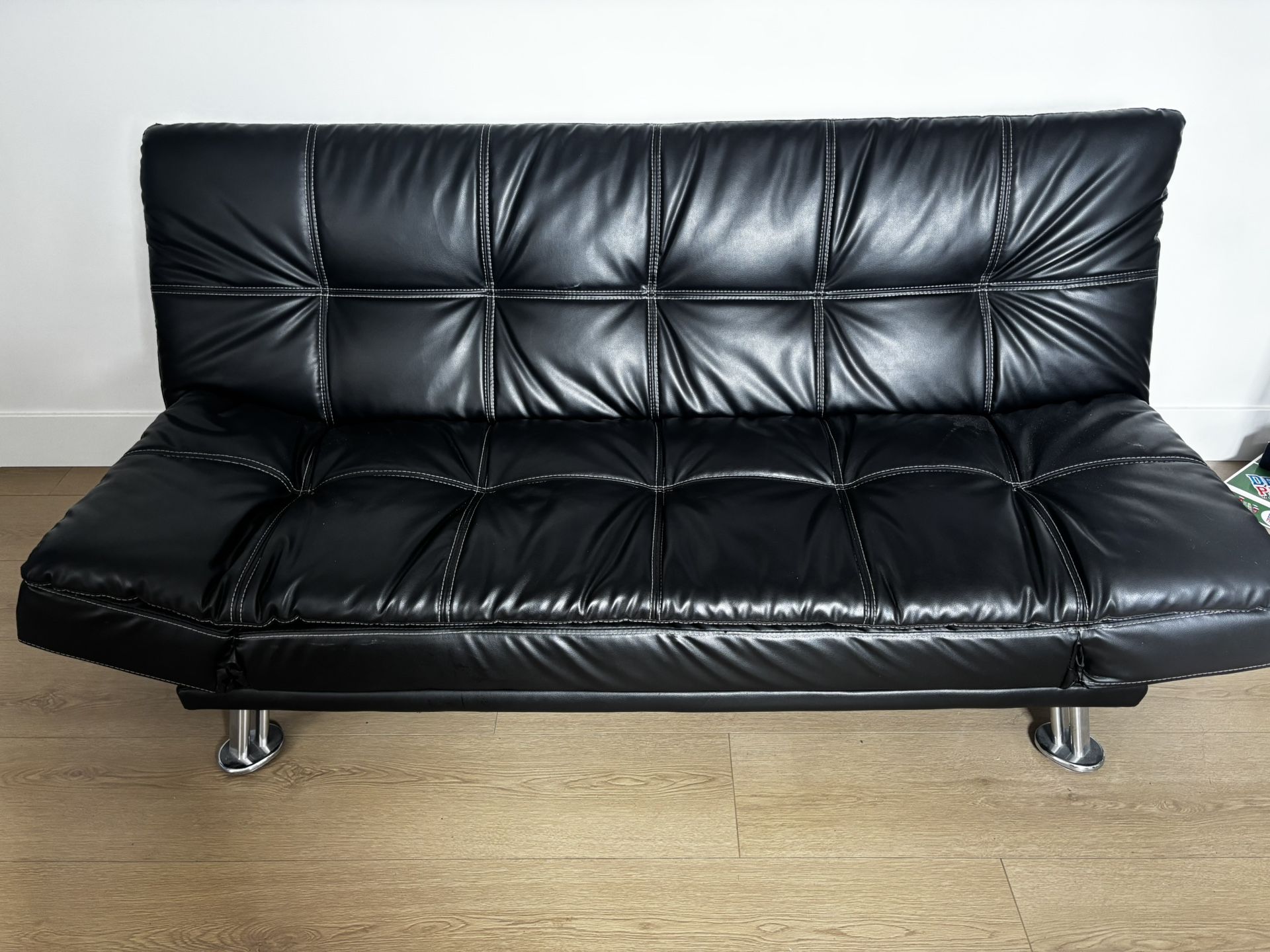 2 Black Futon Bed