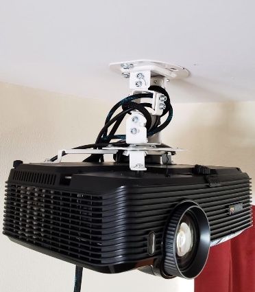 New in box $5 VIVO Universal Adjustable Ceiling Projector Mount Tilt Arm Bracket 360 Rotation (Mount Only)