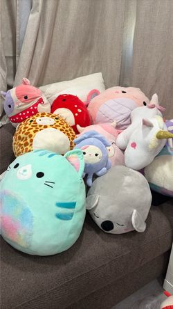 Squishmallows Plush Lot of 10