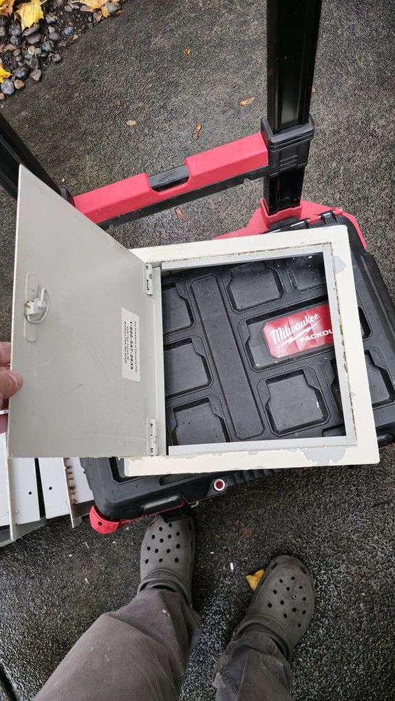 12 X 12" Metal Access Panel (s)