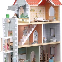 Kids Wooden Doll House