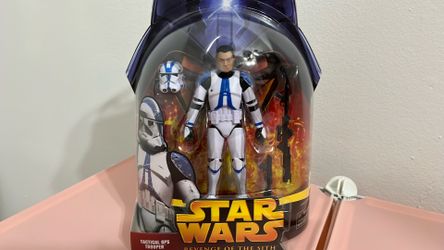 Star Wars revenge of the sith tactical ops trooper the black series